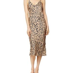 Habitual Women's Animal Print Sleeveless Dress MED